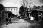 (11086) Base Hospital #17, Barracks, Exterior View, Dijon, France, 1917