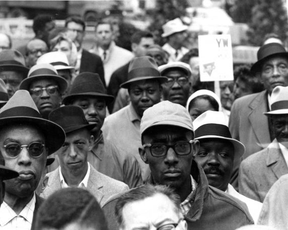 (25332) Civil Rights, Demonstrations, "March to Freedom," Detroit, 1963