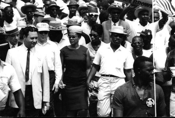 (225427) Civil Rights, Demonstrations, "Meredith March Against Fear," Mississippi, 1966