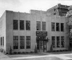 (26080) Buildings, Mortuary Science, Exterior View, Detroit, 1950s