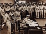 (28572) Admiral Chester Nimitz, USS Missouri, Peace Treaty, 1945