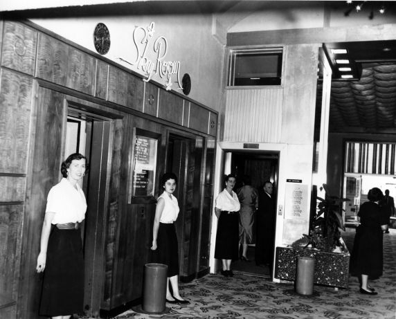 (29180) Local 102, Female Elevator Operators, El Cortez, 1956
