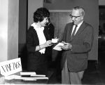 (31860) Dr. Leslie L. Hanawalt, Wayne State University Open House, Detroit, 1962