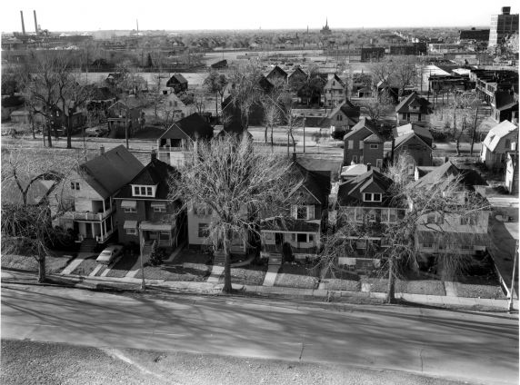 (WSAV002727_037) Poletown, Aerial Views, 1981