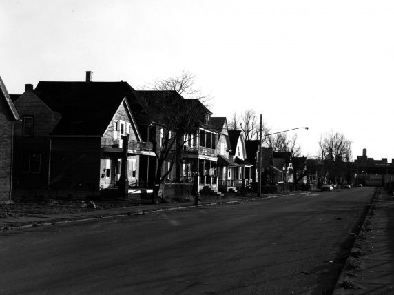 (WSAV002727_039) Poletown, Street Views, Newton Street, 1981