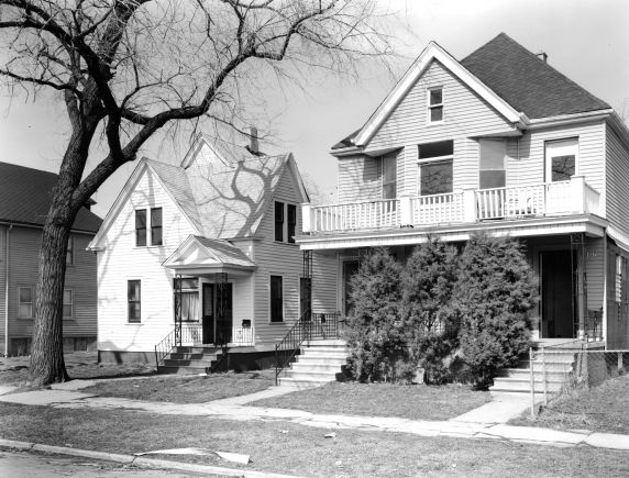 (WSAV002727_051) Poletown, Residential Views, Piquette Street, 1981