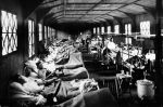 (11190) Wounded Soldiers, Base Hospital #17, Dijon, France, 1918