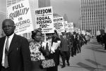(DN_1127_1) NAACP, Pickets, Housing Discrimination, Detroit, 1963