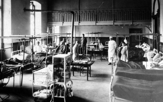 (11284) Base Hospital #17, Casualties, Dijon, France, 1917