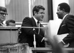 (11380) Senator Ted Kennedy honors Martin Luther King, Jr.