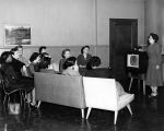 (11461) University Television, WTVS-TV, Channel 56, Hamtramck, Michigan, 1950s