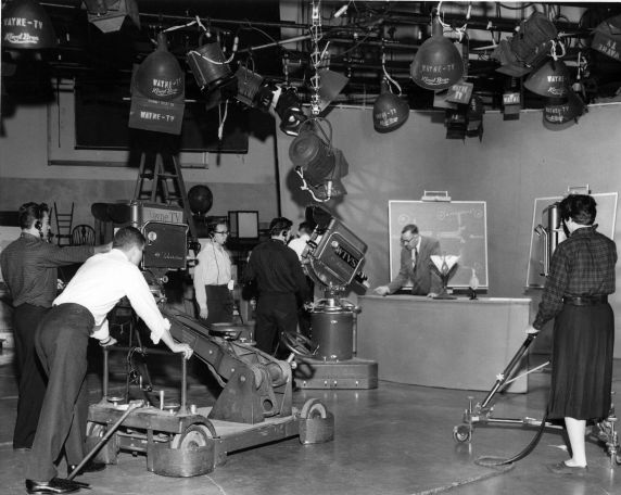 (11466) University Television, WTVS-TV, Channel 56, Programs, Detroit, Michigan, c. 1950s