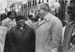 (11483) Desmond Tutu, Owen Bieber, Demonstration, Washington DC, 1986