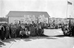 (11497) Defense Work, General Motors, Demonstration, Southgate, California, 1940