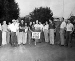 (11517) Perfect Circle Strike, Local 156, Hagerstown, Indiana, 1955