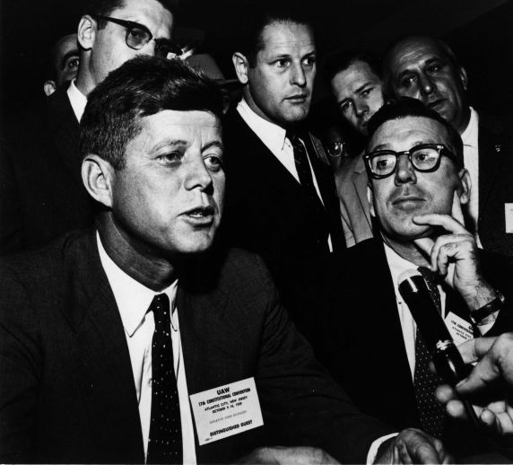 (11528) Kennedy, Woodcock, Convention, Atlanic City, New Jersey, 1959