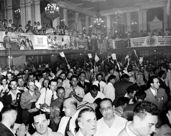 (11532) Delegates, Convention, Chicago, Illinois, 1942