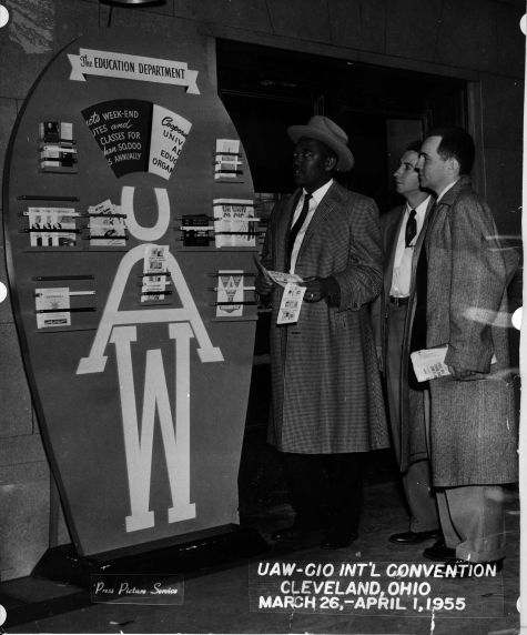 (11534) Delegates, Convention, Education Department, Cleveland, Ohio, 1955
