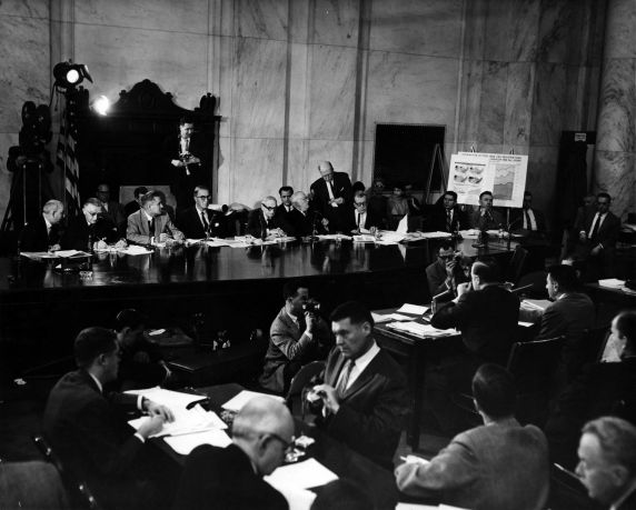 (11546) Reuther, Kefauver Sub-Committee, Washington, DC, 1958