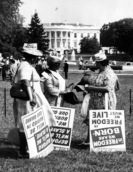 (11768) Demonstrations, Civil Rights, Washington, DC, 1963