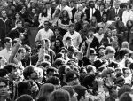 (12009) Demonstrations, Vietnam War, Kennedy Square, Detroit, 1969