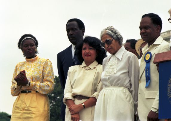 (12370) Rosa Parks, Silent March on Washington, DC, 1989