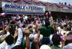 (12458) AFSCME, rally, Mondale, Ferraro