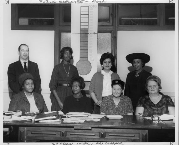 (12485) AFSCME Chicago Public Library Employees membership drive, 1966