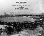 (1672) Historical, Sports, Baseball, Detroit, 1886