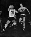 (1737) Sports, Basketball, Wayne University, Detroit, Michigan, 1954