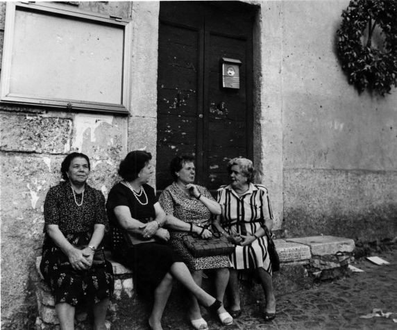 (1753) Street Scene, Montecelio, Italy, 1990