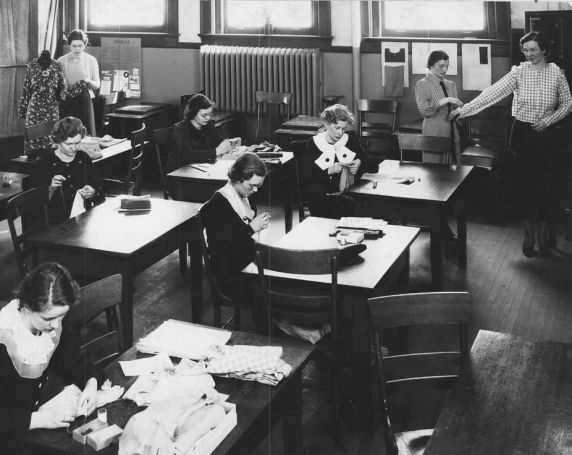 Classroom, Old Main, Detroit, Michigan