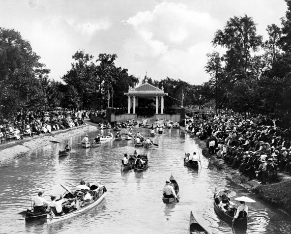 (19457) Parks, Belle Isle, Recreation, Detroit, 1910s