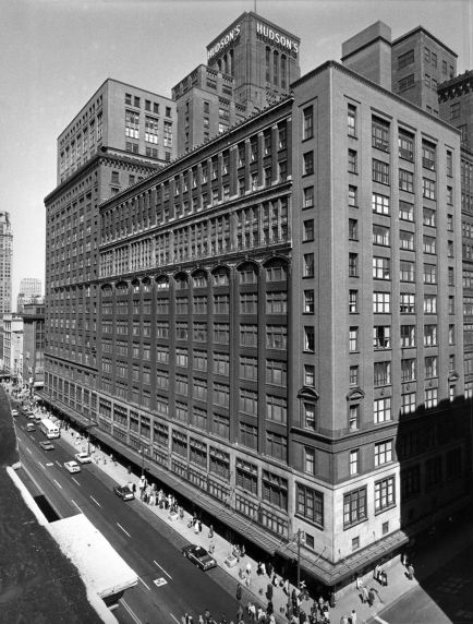 (2441) Buildings, J.L. Hudson's Department Store, Detroit, 1966