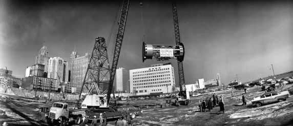 (2470) Buildings, Construction, Cobo Hall, Detroit, 1958