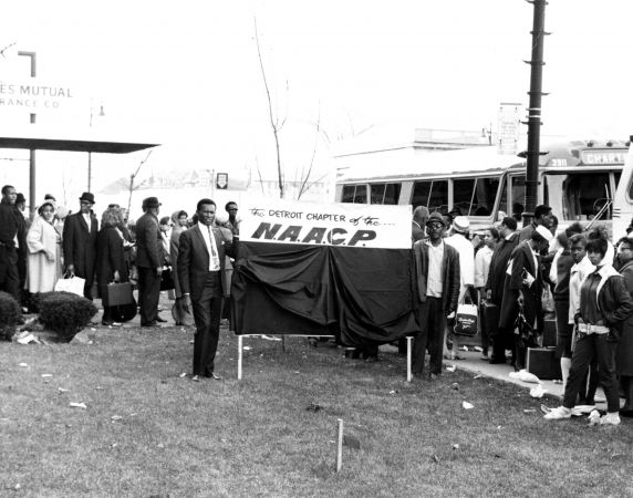 (24878) NAACP, Martin Luther King, Jr., Funeral, Detroit, 1968
