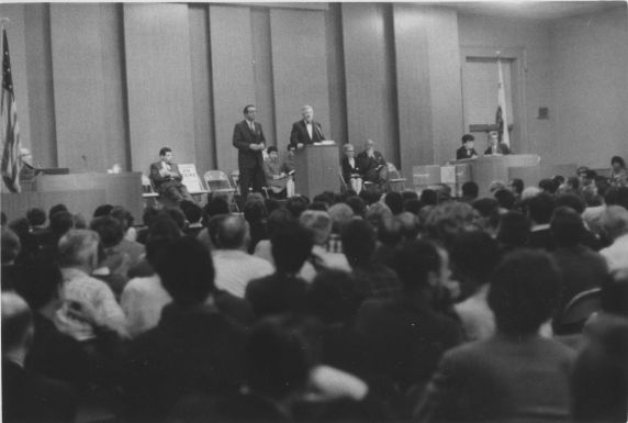 (24882) 1967 Teachers Strike Meeting, San Francisco Teachers Union, Local 61, AFT