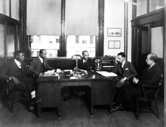 (24898) NAACP, National Headquarters, Interiors, New York, 1920