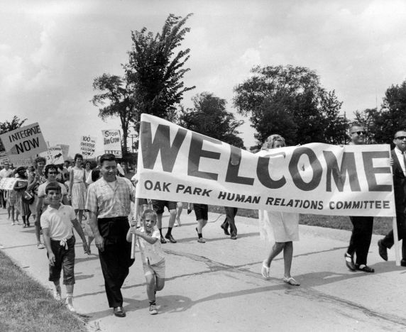(25362) Civil Rights, Demonstrations, Oak Park, Michigan, 1963