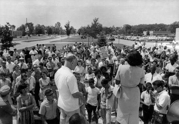 (25365) Civil Rights, Demonstrations, Oak Park, Michigan, 1963