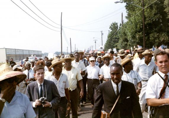 (25900) Civil Rights, Demonstrations, "Meredith March Against Fear," Mississippi, 1966