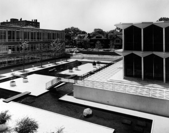 (25935) Buildings, McGregor Memorial, Gardens, 1958