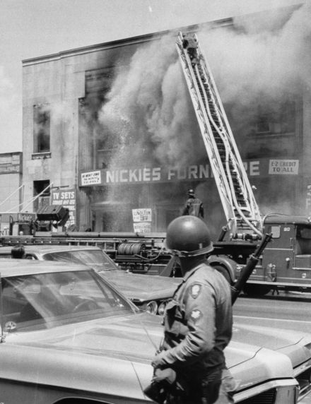 (26015) Riots, Rebellions, Arson, U.S. Army, Fire Department, 1967