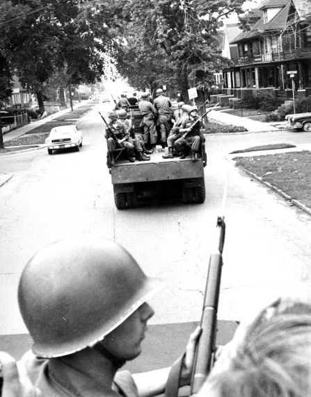 (26025) Riots, Rebellions, National Guard, West Side, 1967
