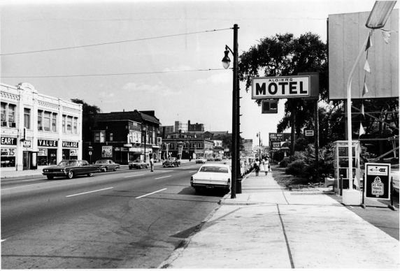 (26052) Algiers Motel, Woodward Ave, 1967
