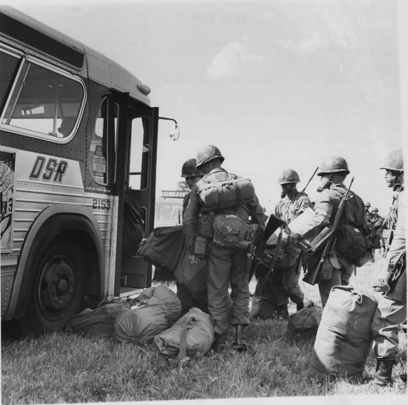 (26075) Riots, Rebellions, US Army, Selfridge Base, 1967