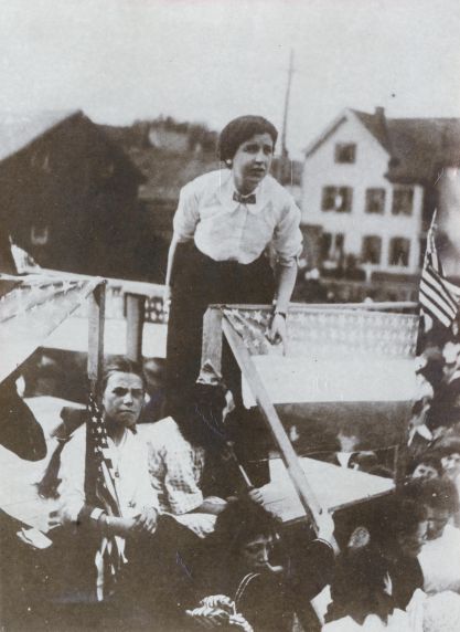 (26675) Paterson Silk Strike, Elizabeth Gurley Flynn, Rallies, 1913