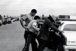 (278) A demonstrator is arrested during the Coachella Strike, 1973
