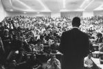 (27992) Nation of Islam, Malcolm X, Meetings, Wayne State, 1963