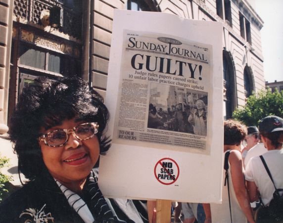 (28067) Strikes, Newspaper Strike, Detroit, 1997